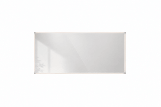 LED Plexi Glass Mirror, Dimmerable Sensor, Safety Film Backed Mirror Glass 55.1" × 23.8" × 1.5"