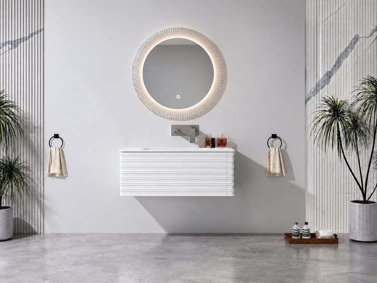 Jinox Segmenta Solid Wood Vanity 40", 48"
