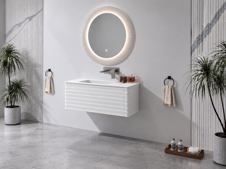 Jinox Segmenta Solid Wood Vanity 40", 48"
