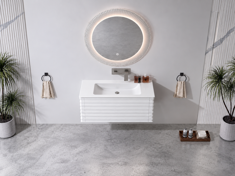 Jinox Segmenta Solid Wood Vanity 40", 48"
