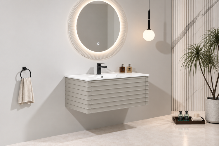 Jinox Segmenta Solid Wood Vanity 40", 48"
