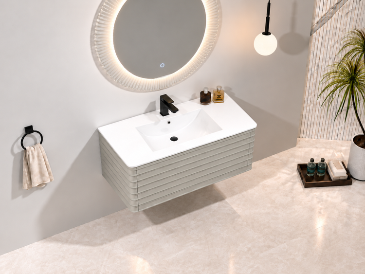 Jinox Segmenta Solid Wood Vanity 40", 48"