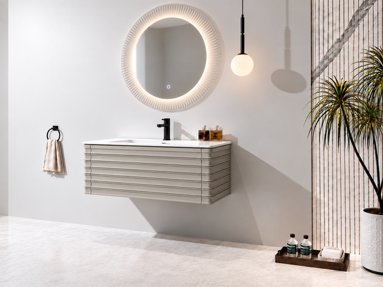Jinox Segmenta Solid Wood Vanity 40", 48"