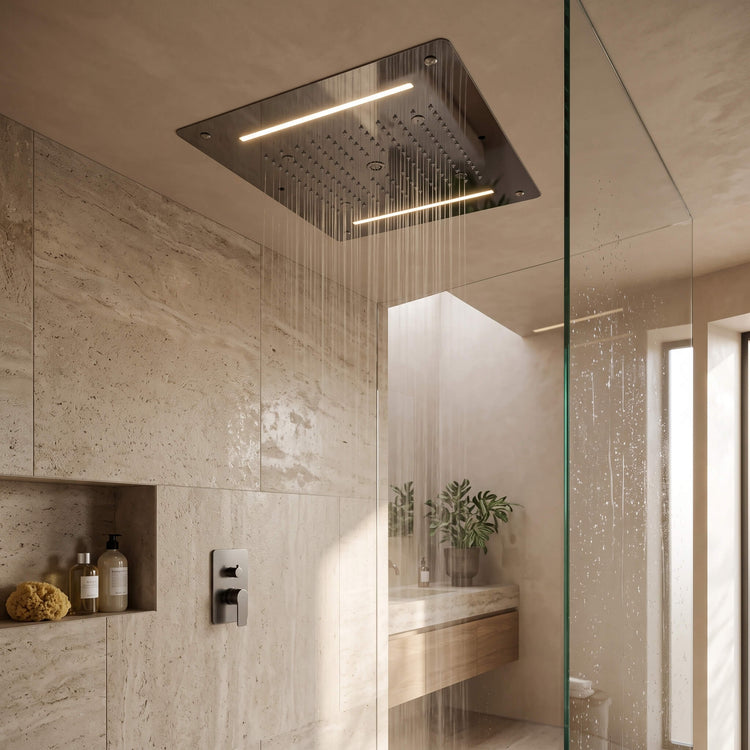 Jinox Concealed Top Shower 700 × 380 mm