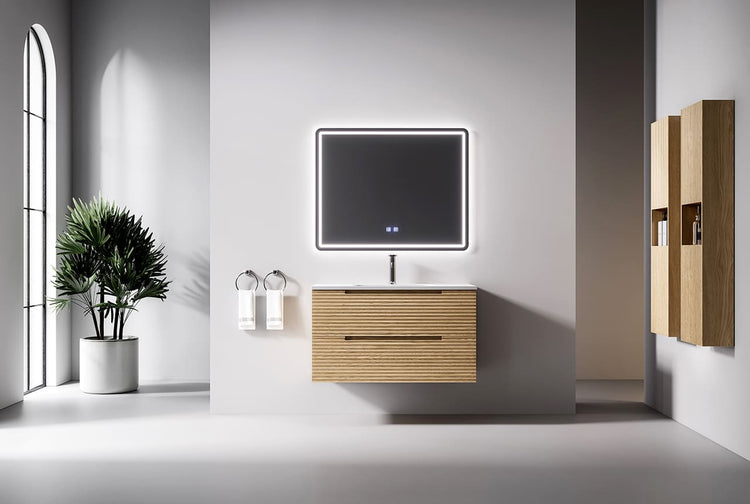 Jinox Groove Solid Wood Vanity