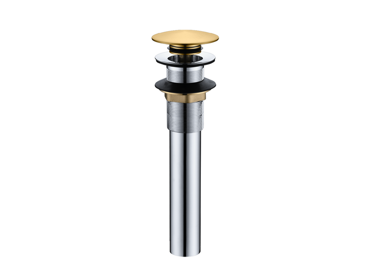 Jinox Pop-Up Rounded Push Down for Lavatory Cabinet Without Overflow