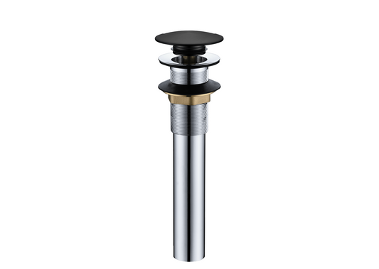 Jinox Pop-Up Rounded Push Down for Lavatory Cabinet Without Overflow
