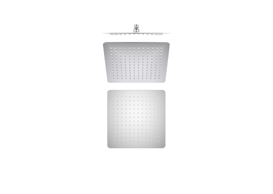 Jinox Square Shower Head Rain Chrome