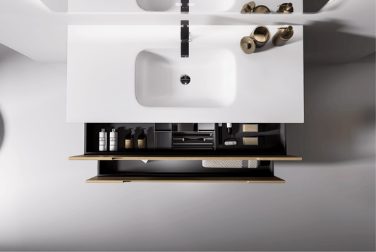Jinox Stambul Acrylic Countertop Matt White for Centered Basin